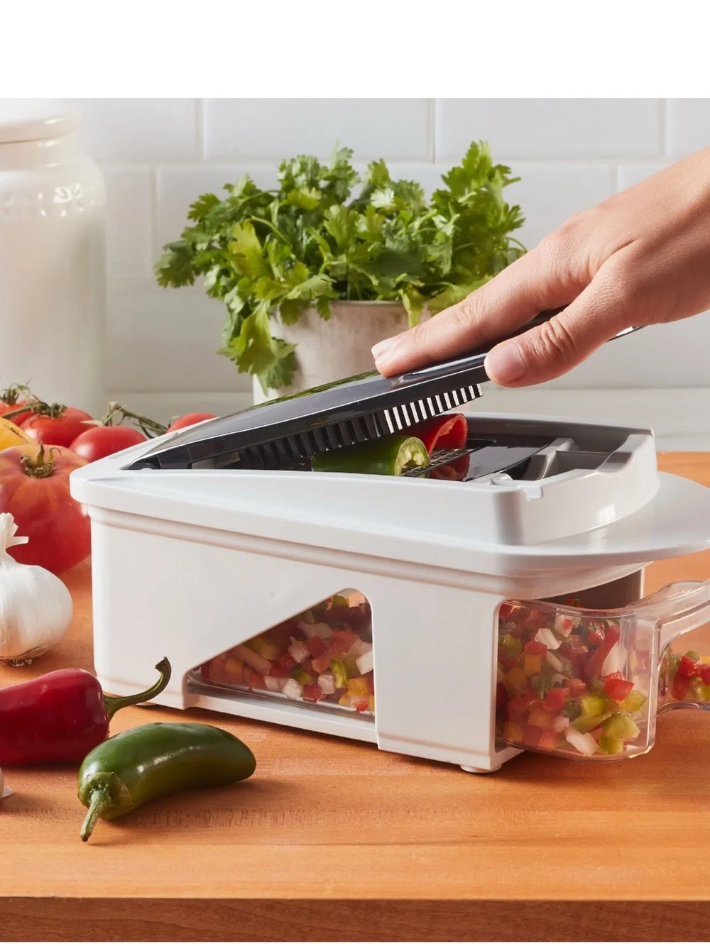 (6) Miu vegetables 11 pieces chopper and slicer